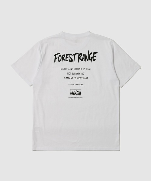 Mac-House(マックハウス)の「【T-GRAPHICS / ティーグラフィックス】 TC天竺 アウトドアモチーフ レギュラー 半袖Tシャツ(Tシャツ/カットソー・メンズ・ブラック/カーキ/ネイビー/ベージュ/ホワイト・S/M/L/XL)」の2枚目の写真