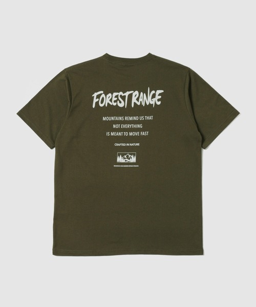 Mac-House(マックハウス)の「【T-GRAPHICS / ティーグラフィックス】 TC天竺 アウトドアモチーフ レギュラー 半袖Tシャツ(Tシャツ/カットソー・メンズ・ブラック/カーキ/ネイビー/ベージュ/ホワイト・S/M/L/XL)」の4枚目の写真