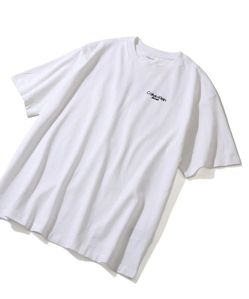 Calvin Klein Jeans（カルヴァンクラインジーンズ）の「【Calvin Klein JEANS/カルバンクライン ジーンズ】LOGO BACK PRINT T-SHIRT/ロゴ バックプリント 半袖Tシャツ（Tシャツ/カットソー・メンズ・ホワイト/ブラック・L/XL/M）」の5枚目の写真