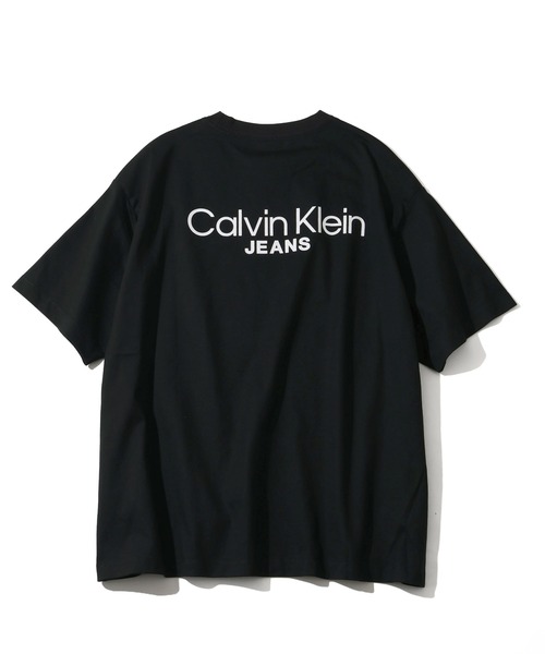 Calvin Klein Jeans(カルヴァンクラインジーンズ)の「【Calvin Klein JEANS/カルバンクライン ジーンズ】LOGO BACK PRINT T-SHIRT/ロゴ バックプリント 半袖Tシャツ(Tシャツ/カットソー・メンズ・ホワイト/ブラック・L/XL/M)」の22枚目の写真