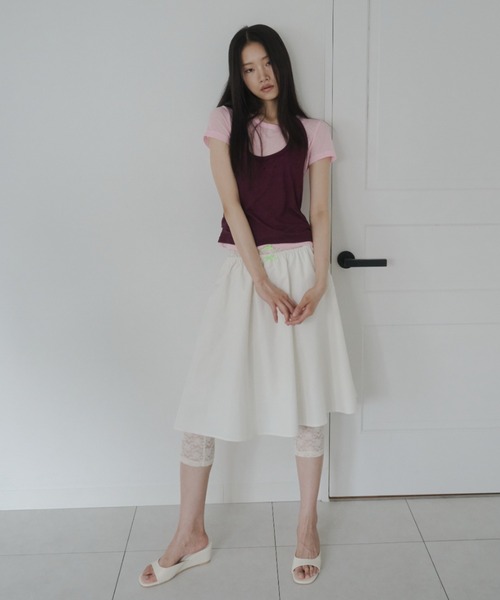FEKETE(フェケテ)の「sheer halter top / シアーホルターネック(Tシャツ/カットソー・レディース・ライトブルー/ピンク/プラム・FREE)」の16枚目の写真