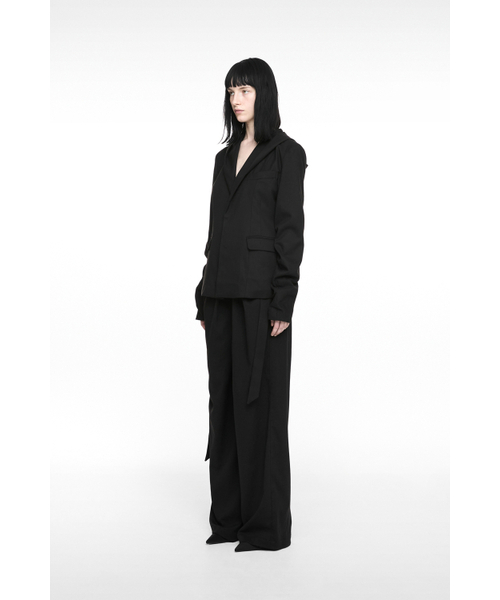NACHE（ナチェ）の「DRAPING WIDE PANTS (UNISEX) DUSTY BROWN（その他パンツ・レディース・その他・2/1/0）」の4枚目の写真
