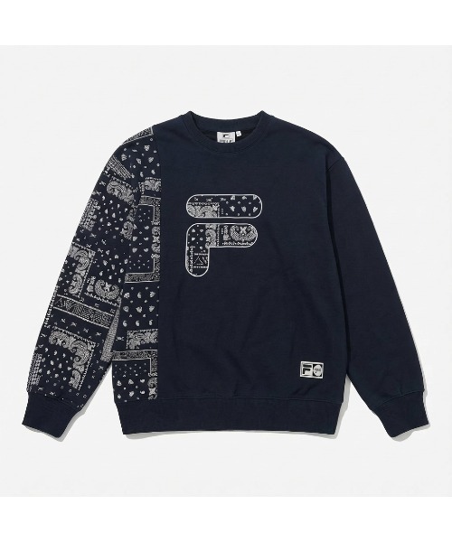 FILA(フィラ)の「SWEATSHIRT / 2PAC×FILAスウェットトップス(スウェット・メンズ・ネイビー/ホワイト・S/XL/L/M)」の9枚目の写真