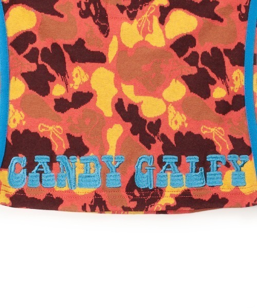 GALFY(ガルフィー)の「GALFY/ガルフィー/ハデカモキャミ(キャミソール・レディース・ピンク/カーキ/オレンジ/ベージュ・F)」の6枚目の写真