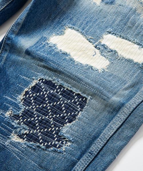 UNITED ARROWS & SONS（ユナイテッドアローズアンドサンズ）の「UNITED ARROWS & SONS（ユナイテッドアローズ＆サンズ） SASHIKO DENIM（デニムパンツ・メンズ・ネイビー・LARGE/SMALL/MEDIUM/X-LARGE/XX-LARGE）」の15枚目の写真