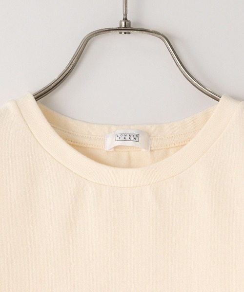 LOWRYS FARM(ローリーズファーム)の「チビフォトTEE 668217(Tシャツ/カットソー・レディース・ライトブルー/アイボリー/チャコールグレー・FREE)」の7枚目の写真