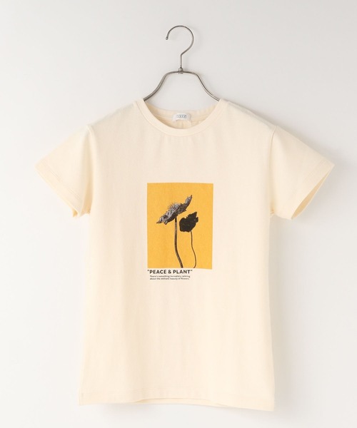 LOWRYS FARM(ローリーズファーム)の「チビフォトTEE 668217(Tシャツ/カットソー・レディース・ライトブルー/アイボリー/チャコールグレー・FREE)」の14枚目の写真
