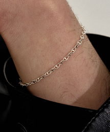 AG47（エイジー47）の「M.C-B-02  Oval Link Point Bracelet（ブレスレット）」