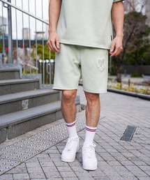 LUXE/R（ラグジュ）の「((RM)【LUXE/R GOLF】ポリエステル スウェード パンツ ハーフパンツ（その他パンツ）」
