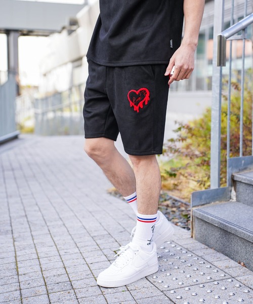 LUXE/R(ラグジュ)の「((RM)【LUXE/R GOLF】ポリエステル スウェード パンツ ハーフパンツ(その他パンツ・メンズ・ホワイト/エメラルド/ブラック・X-LARGE/LARGE/MEDIUM)」の2枚目の写真