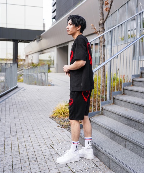 LUXE/R(ラグジュ)の「((RM)【LUXE/R GOLF】ポリエステル スウェード パンツ ハーフパンツ(その他パンツ・メンズ・ホワイト/エメラルド/ブラック・X-LARGE/LARGE/MEDIUM)」の14枚目の写真