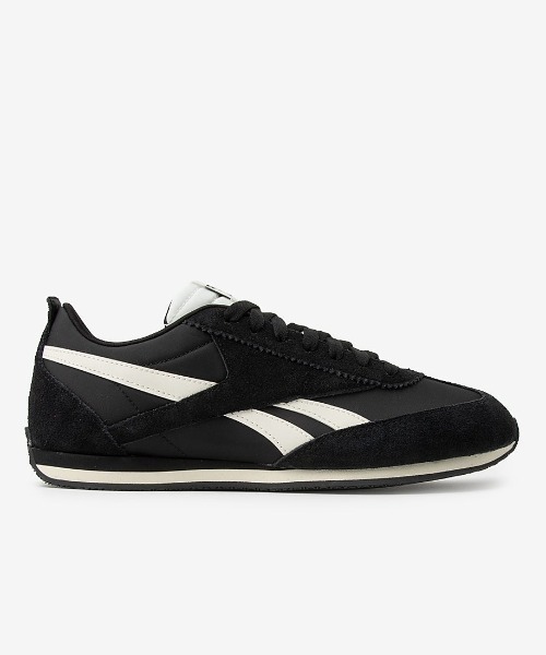 Reebok(リーボック)の「R100(スニーカー・メンズ・グレー/アイボリー/ブラック・23.5cm/24.5cm/24.0cm/25.0cm/25.5cm/26.0cm/26.5cm/27.0cm/27.5cm/28.0cm/28.5cm/29.0cm/30.0cm)」の1枚目の写真