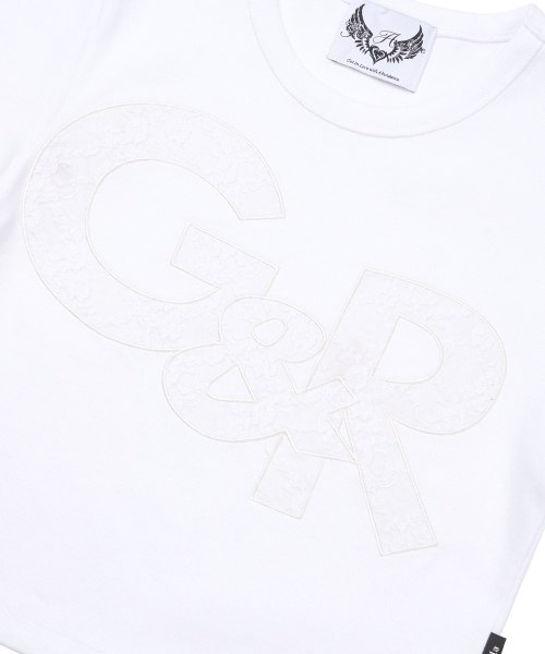 GILAARCHIVE(ギラアーカイブ)の「G&R LOGO CROP TOP_WHITE(Tシャツ/カットソー・レディース・その他・FREE)」の7枚目の写真