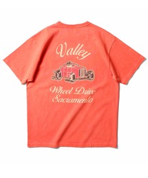 HOUSTON ヒューストン PIGMENT U.S. COTTON HOT ROD PRINT TEE / ピグメント U.S.コットン ホットロッド プリント 半袖Tシャツ