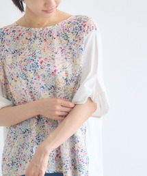 KATHARINE ROSS | 【MADE IN JAPAN】LIBERTYねじり袖プルオーバー(Tシャツ/カットソー)