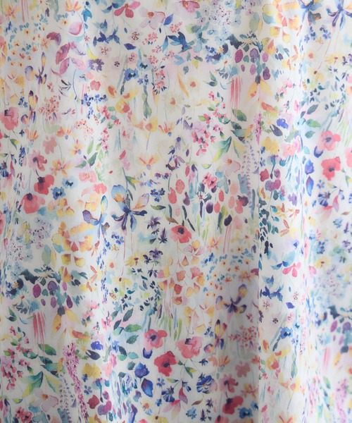 KATHARINE ROSS(キャサリンロス)の「【MADE IN JAPAN】LIBERTYねじり袖プルオーバー(Tシャツ/カットソー・レディース・オフホワイト/ブラック・FREE)」の15枚目の写真
