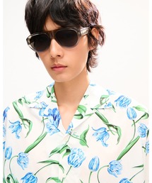 KENZO（ケンゾー）の「'KENZO Tulip' ハワイアン ショートスリーブ シャツ イン コットン（シャツ/ブラウス）」