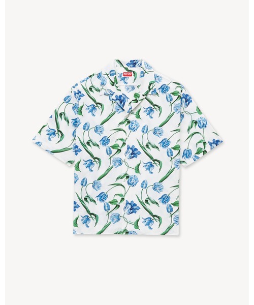 KENZO(ケンゾー)の「'KENZO Tulip' ハワイアン ショートスリーブ シャツ イン コットン(シャツ/ブラウス・メンズ・ホワイト系その他・SMALL/MEDIUM)」の6枚目の写真