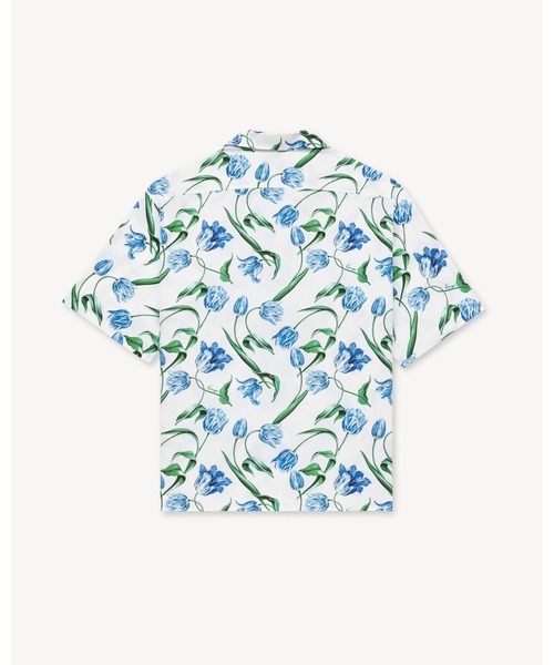 KENZO(ケンゾー)の「'KENZO Tulip' ハワイアン ショートスリーブ シャツ イン コットン(シャツ/ブラウス・メンズ・ホワイト系その他・SMALL/MEDIUM)」の7枚目の写真