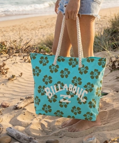 BILLABONG(ビラボン)の「BILLABONG ウィメンズ ESSENTIAL BEACH BAG トートバッグ 【2026年春夏モデル】(トートバッグ・レディース・ブラック系その他/ホワイト/ブルー系その他2/ブルー系その他・FREE)」の4枚目の写真