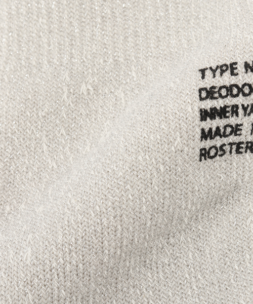 ROSTER SOX(ロスターソックス)の「【ROSTER SOX / ロスターソックス 】GLITTER 3LAYERS(ソックス/靴下・レディース・チャコールグレー/ブルー/イエロー/ピンク・FREE)」の9枚目の写真