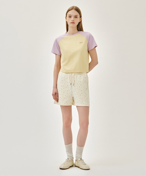 MARITHE + FRANCOIS GIRBAUD(マリテフランソワジルボー)の「W VINTAGE CLASSIC LOGO SWEAT SHORTS(スウェットパンツ・レディース・ヘザーグレー/オートミール/ブラック/その他・SMALL/MEDIUM)」の5枚目の写真