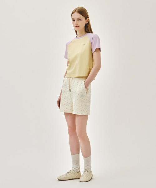 MARITHE + FRANCOIS GIRBAUD(マリテフランソワジルボー)の「W VINTAGE CLASSIC LOGO SWEAT SHORTS(スウェットパンツ・レディース・ヘザーグレー/オートミール/ブラック/その他・SMALL/MEDIUM)」の6枚目の写真