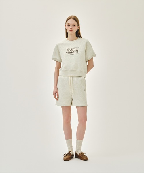 MARITHE + FRANCOIS GIRBAUD(マリテフランソワジルボー)の「W VINTAGE CLASSIC LOGO SWEAT SHORTS(スウェットパンツ・レディース・ヘザーグレー/オートミール/ブラック/その他・SMALL/MEDIUM)」の15枚目の写真