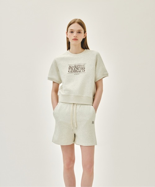 MARITHE + FRANCOIS GIRBAUD(マリテフランソワジルボー)の「W VINTAGE CLASSIC LOGO SWEAT SHORTS(スウェットパンツ・レディース・ヘザーグレー/オートミール/ブラック/その他・SMALL/MEDIUM)」の16枚目の写真