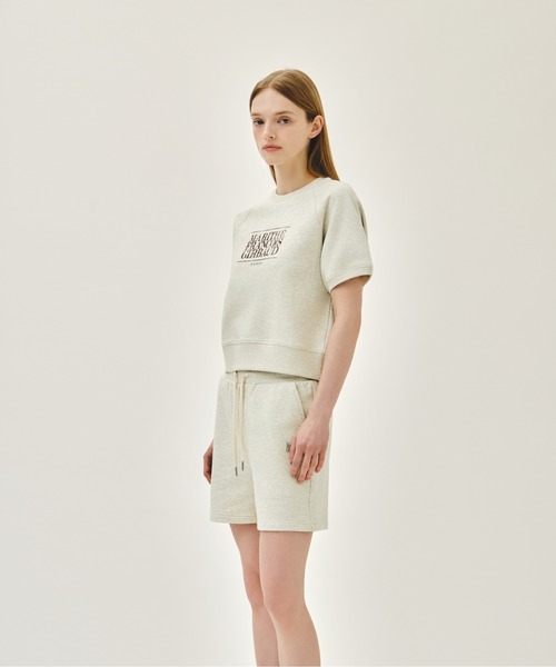 MARITHE + FRANCOIS GIRBAUD(マリテフランソワジルボー)の「W VINTAGE CLASSIC LOGO SWEAT SHORTS(スウェットパンツ・レディース・ヘザーグレー/オートミール/ブラック/その他・SMALL/MEDIUM)」の18枚目の写真