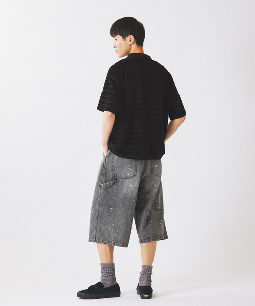 JOURNAL STANDARD relume(ジャーナルスタンダード レリューム)の「スモーキーデニム 11oz フェード ショーツ(その他パンツ・メンズ・ブラックミックス/ブルー系その他/コバルトブルー・MEDIUM/LARGE)」の7枚目の写真