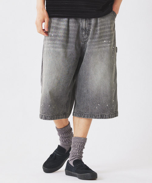 JOURNAL STANDARD relume(ジャーナルスタンダード レリューム)の「スモーキーデニム 11oz フェード ショーツ(その他パンツ・メンズ・ブラックミックス/ブルー系その他/コバルトブルー・MEDIUM/LARGE)」の10枚目の写真