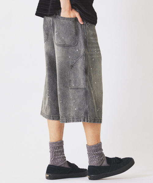JOURNAL STANDARD relume(ジャーナルスタンダード レリューム)の「スモーキーデニム 11oz フェード ショーツ(その他パンツ・メンズ・ブラックミックス/ブルー系その他/コバルトブルー・MEDIUM/LARGE)」の12枚目の写真