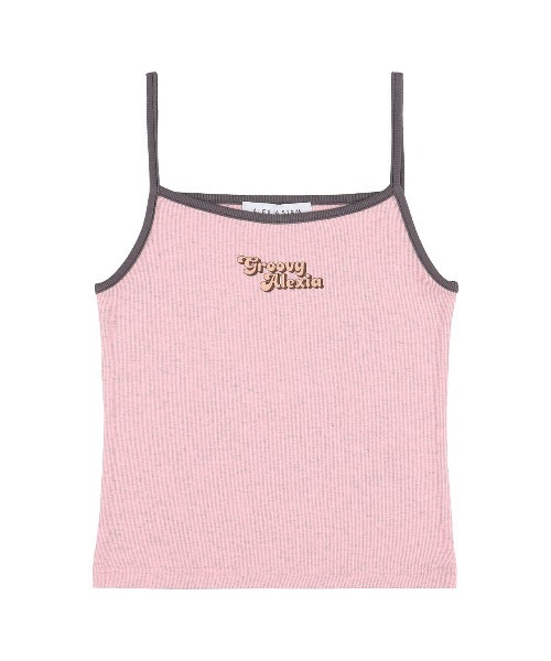 ALEXIA STAM（アリシアスタン）の「[Care Bears x ALEXIA STAM] Rib Camisole /ケアベアコラボ 配色キャミ（キャミソール・レディース・パープル/イエロー/ピンク・S/M）」の11枚目の写真