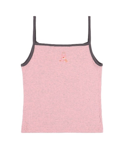 ALEXIA STAM（アリシアスタン）の「[Care Bears x ALEXIA STAM] Rib Camisole /ケアベアコラボ 配色キャミ（キャミソール・レディース・パープル/イエロー/ピンク・S/M）」の12枚目の写真