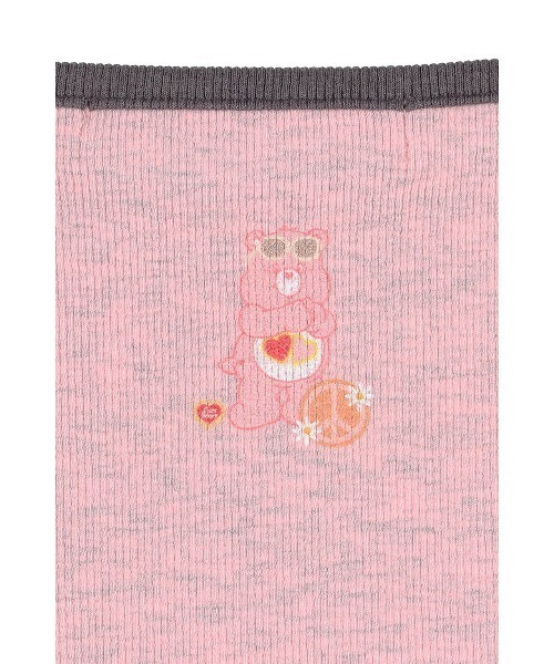 ALEXIA STAM（アリシアスタン）の「[Care Bears x ALEXIA STAM] Rib Camisole /ケアベアコラボ 配色キャミ（キャミソール・レディース・パープル/イエロー/ピンク・S/M）」の5枚目の写真