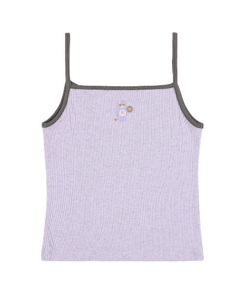ALEXIA STAM（アリシアスタン）の「[Care Bears x ALEXIA STAM] Rib Camisole /ケアベアコラボ 配色キャミ（キャミソール・レディース・パープル/イエロー/ピンク・S/M）」の14枚目の写真