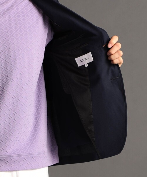 MONSIEUR NICOLE(ムッシュニコル)の「AKIHA 二つ釦シングルジャケット(テーラードジャケット・メンズ・ネイビー・MEDIUM/LARGE/X-LARGE)」の13枚目の写真