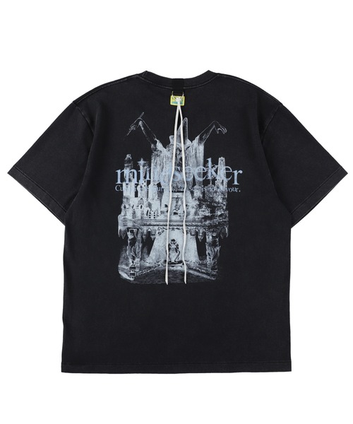 NOISE MAKER（ノイズメーカー）の「トリプルコラボTEE③NOISE×mindseeker×99％IS-（Tシャツ/カットソー・メンズ・ブラック・LARGE/MEDIUM）」の2枚目の写真