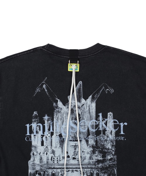 NOISE MAKER（ノイズメーカー）の「トリプルコラボTEE③NOISE×mindseeker×99％IS-（Tシャツ/カットソー・メンズ・ブラック・LARGE/MEDIUM）」の3枚目の写真