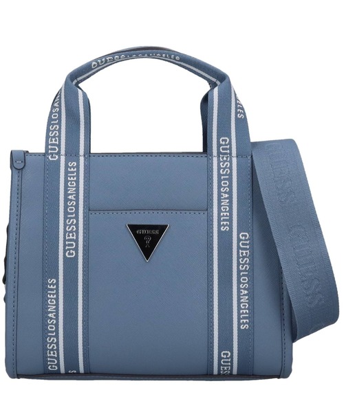 Guess(ゲス)の「【GUESS】ゲス JACKIE MINI SMALL TOTE トートバッグ(トートバッグ・レディース・ブルー/ホワイト/ブラック・FREE)」の3枚目の写真