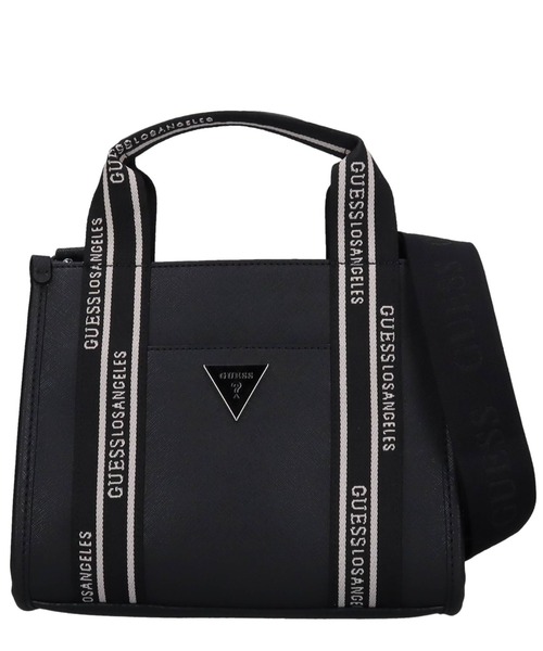 Guess(ゲス)の「【GUESS】ゲス JACKIE MINI SMALL TOTE トートバッグ(トートバッグ・レディース・ブルー/ホワイト/ブラック・FREE)」の2枚目の写真