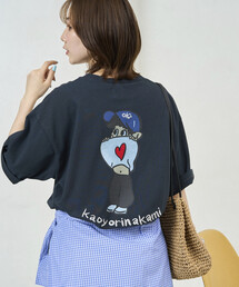 kaoyorinakami | kaoyorinakami × FREAK'S STORE/カオヨリナカミ 別注 ヘソダシボーイ Tee(Tシャツ/カットソー)