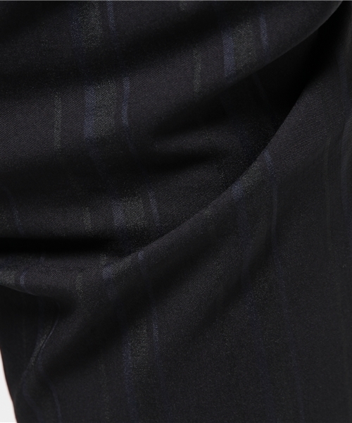 GLOBAL WORK（グローバルワーク）の「ナイロンレーヨンストレッチガラトラウザー/707483（その他パンツ・レディース・ライトパープル/ダークブルー/その他/ダークブラウン/ブルー系その他/ブルー・MEDIUM/SMALL/LARGE）」の8枚目の写真