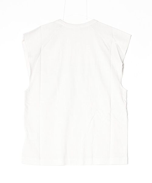 DOUBLE STEAL（ダブルスティール）の「FRANKFORTプリントTシャツ（Tシャツ/カットソー・レディース・チャコールグレー/サックスブルー/アイボリー・FREE）」の22枚目の写真