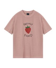 フレッシュリーピックド ピグメントオーバーサイズ半袖Tシャツ(クロップ含む)