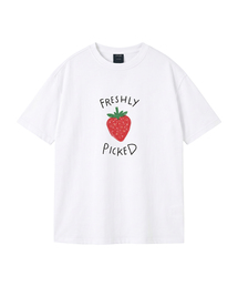 フレッシュリーピックド ピグメントオーバーサイズ半袖Tシャツ(クロップ含む)