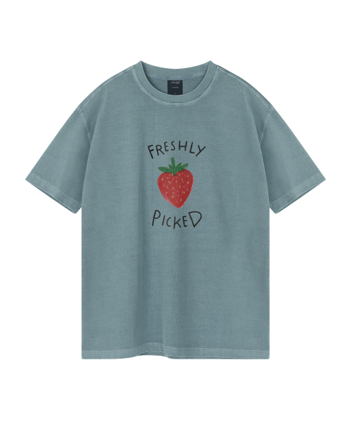 WILDROCK（ワイルドロック）の「フレッシュリーピックド ピグメントオーバーサイズ半袖Tシャツ（クロップ含む）（Tシャツ/カットソー・レディース・ライトグレー/ベビーピンク/カーキ/ライトパープル/ブルー/ホワイト/チャコール/ブラック・MEDIUM/SMALL/X-SMALL/FREE/LARGE）」の15枚目の写真