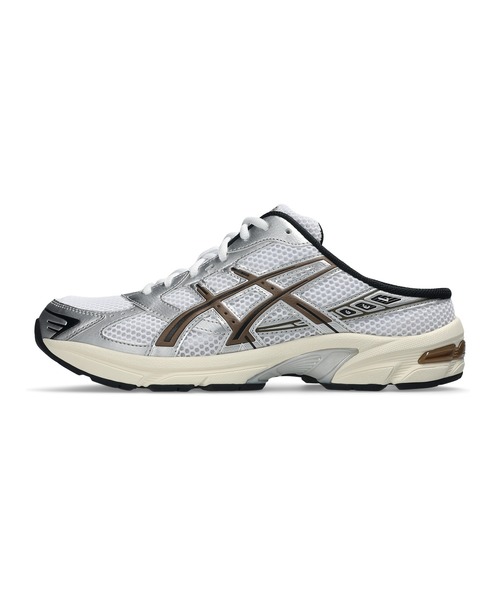 ASICS(アシックス)の「GT-1130 MULE / ジーティー1130 ミュール(スニーカー・レディース・ホワイト×シルバー・26.5/26/27/27.5/29/23/29.5/23.5/25.5/24.5/28/24/25/28.5)」の2枚目の写真