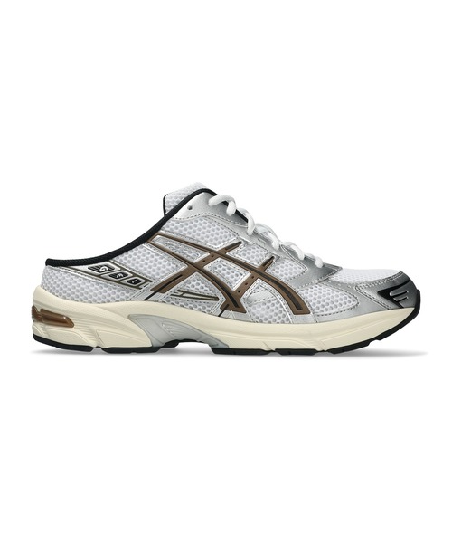 ASICS(アシックス)の「GT-1130 MULE / ジーティー1130 ミュール(スニーカー・レディース・ホワイト×シルバー・26.5/26/27/27.5/29/23/29.5/23.5/25.5/24.5/28/24/25/28.5)」の3枚目の写真